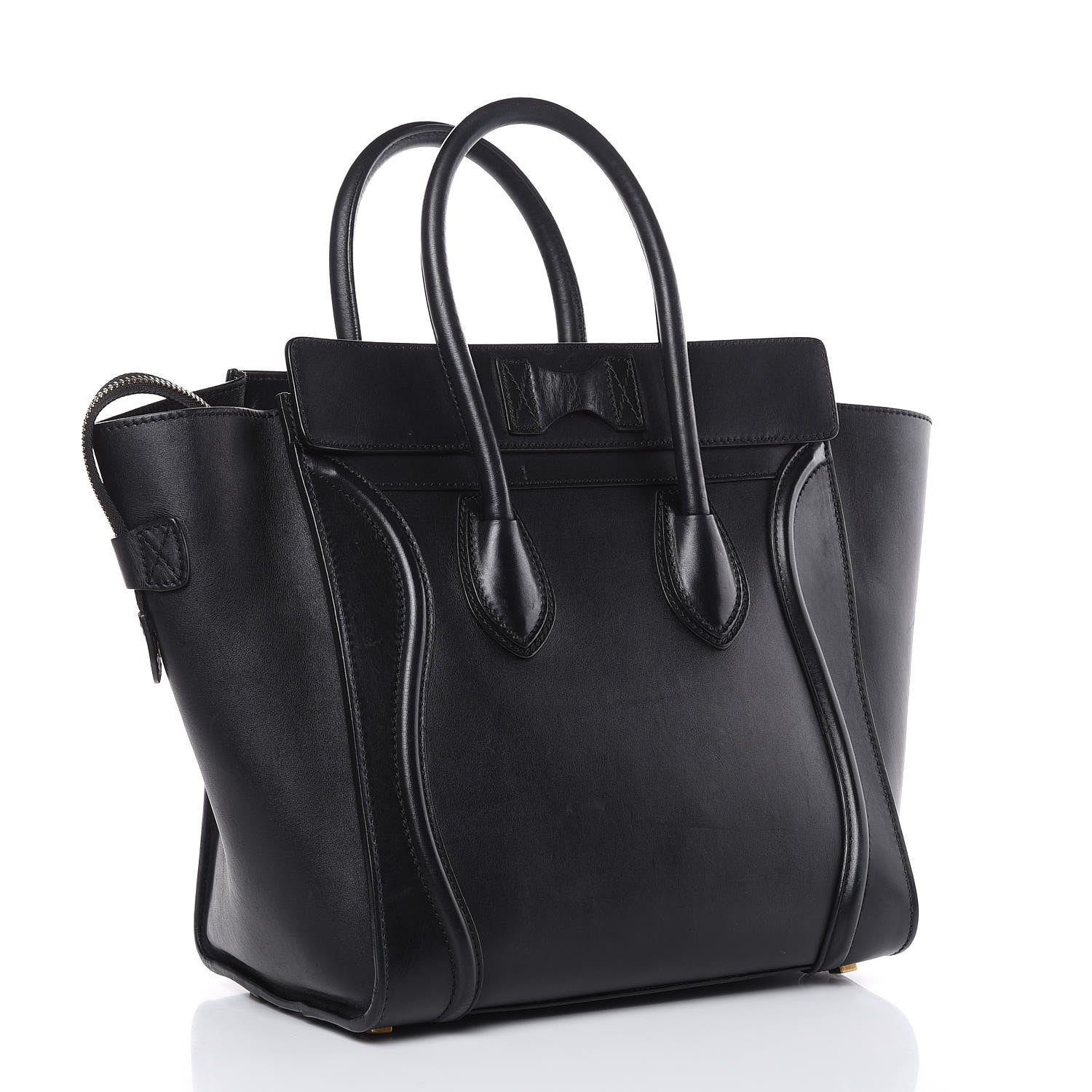 Celine Smooth Calfskin Mini Luggage Black 3 of 21