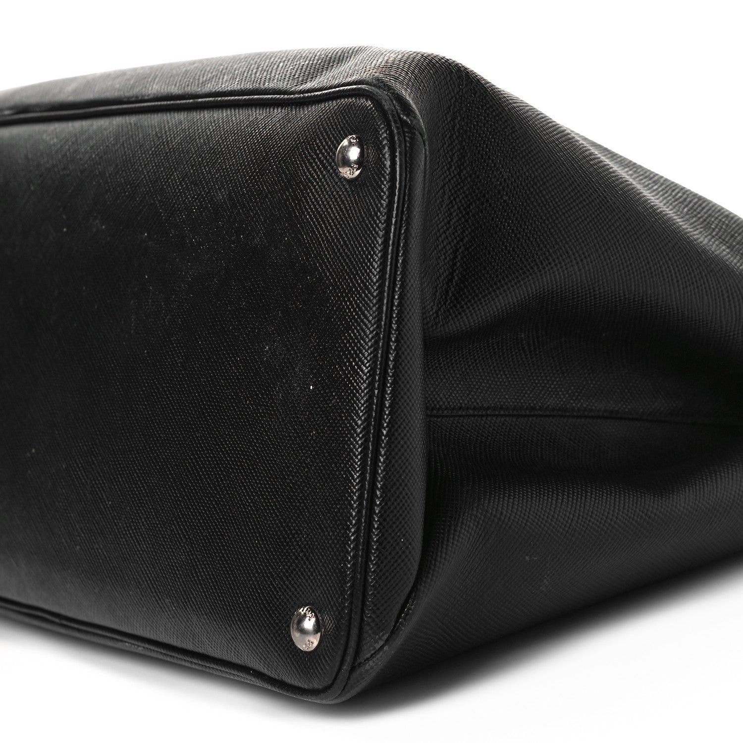 Prada Saffiano Cuir Twin Tote Black 8 of 14