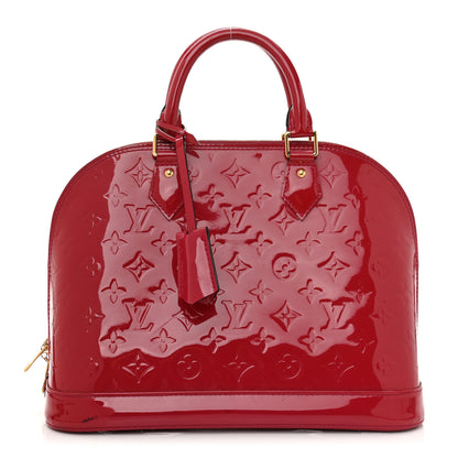 Louis Vuitton Vernis Alma MM Pomme D'Amour 1 of 10