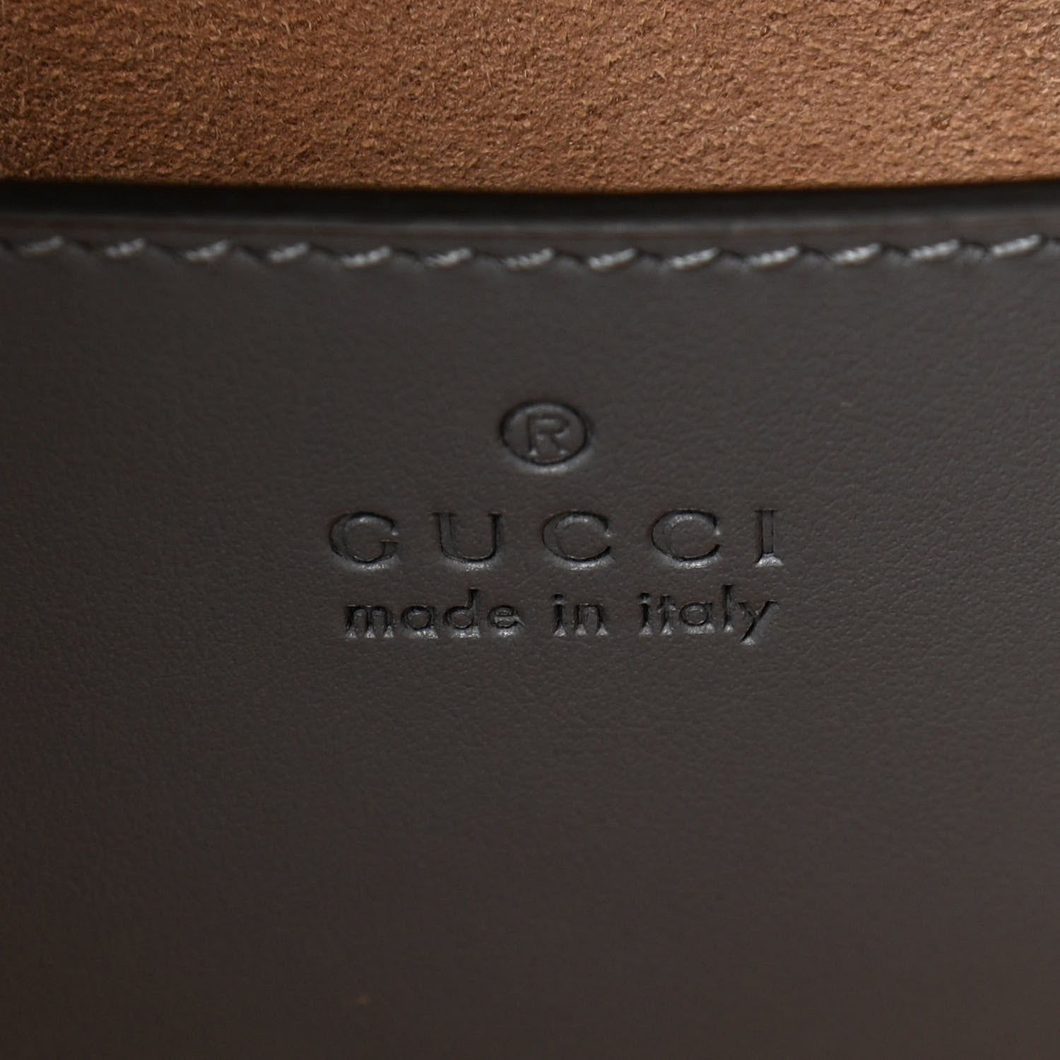 Gucci Calfskin Matelasse Aria Small GG Marmont Shoulder Tote Deep Grey 6 of 10