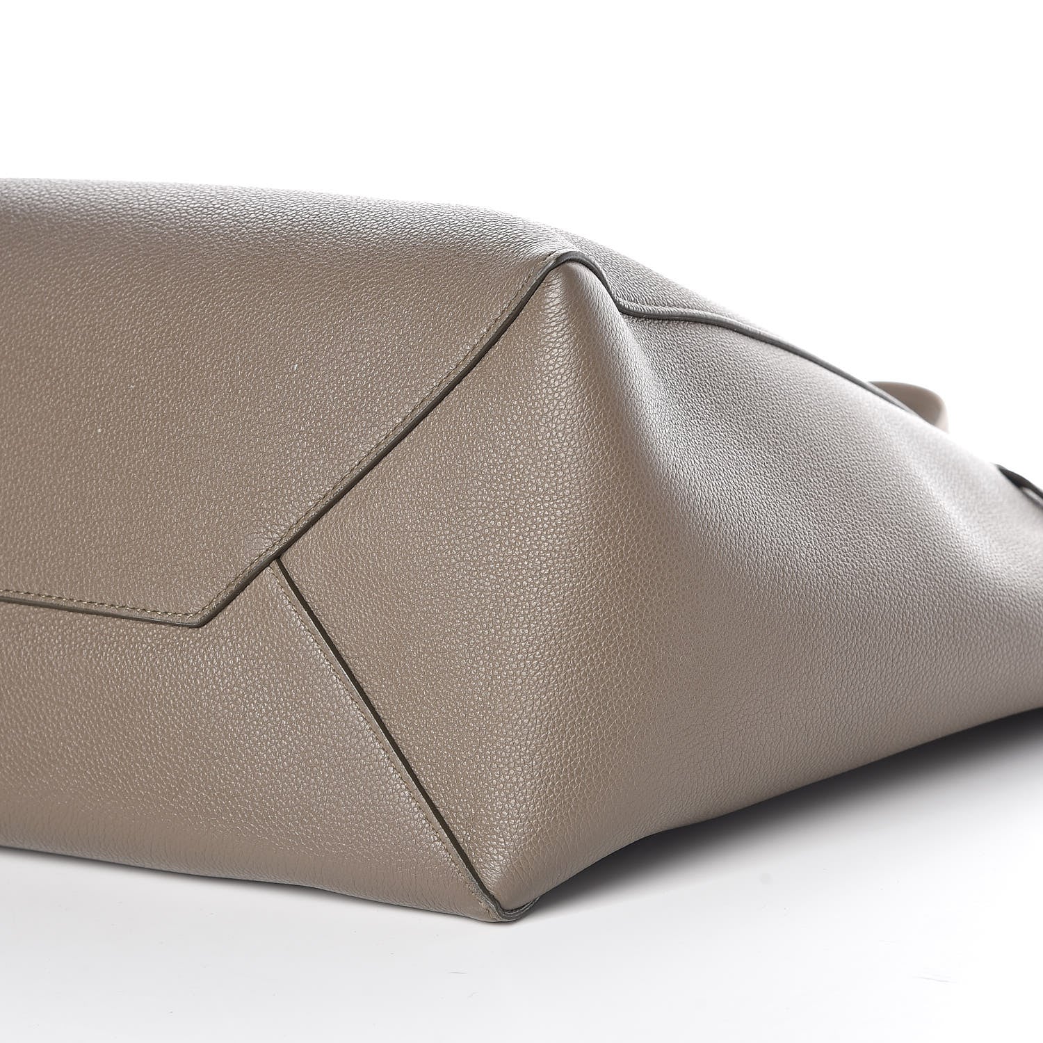 Celine Soft Grained Calfskin Medium Belt Cabas Phantom Souris 6 of 9