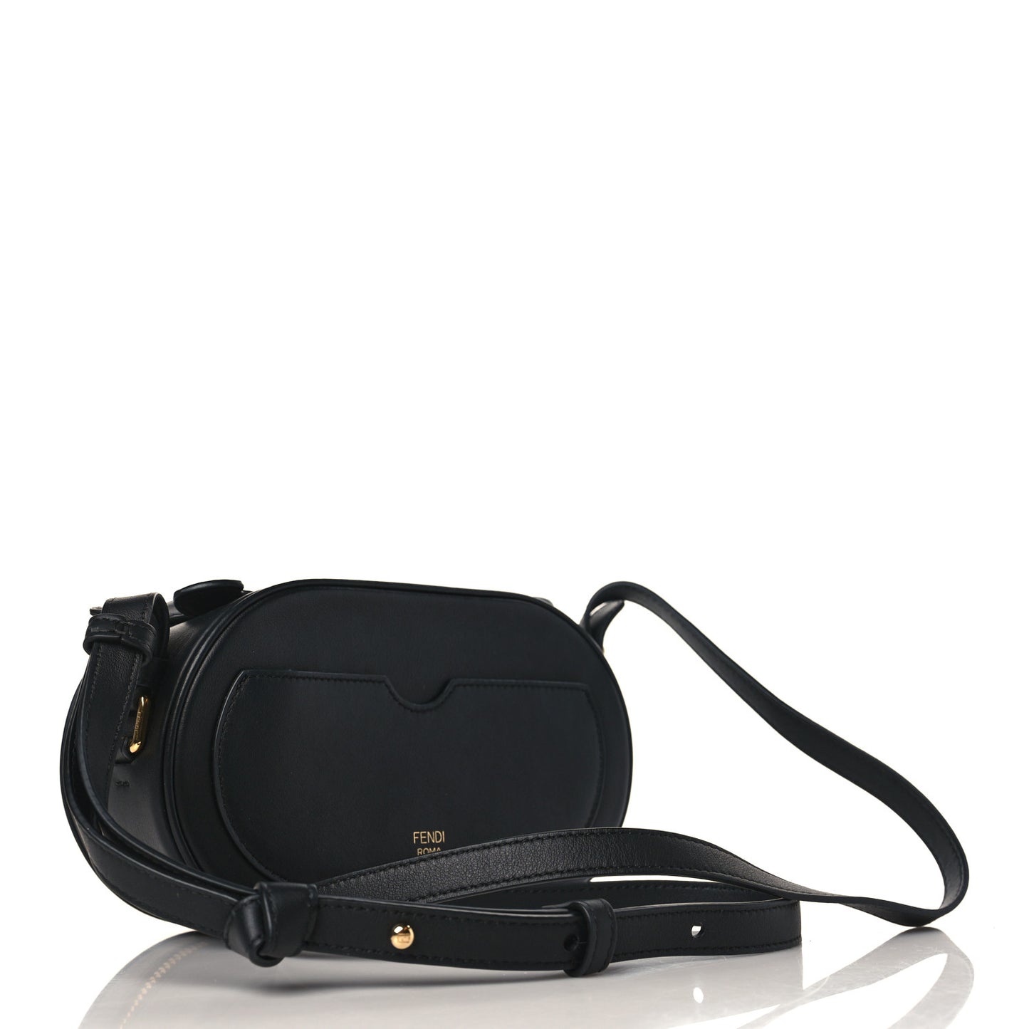 Vitello Grace Matte Mini O'Lock Camera Case Black