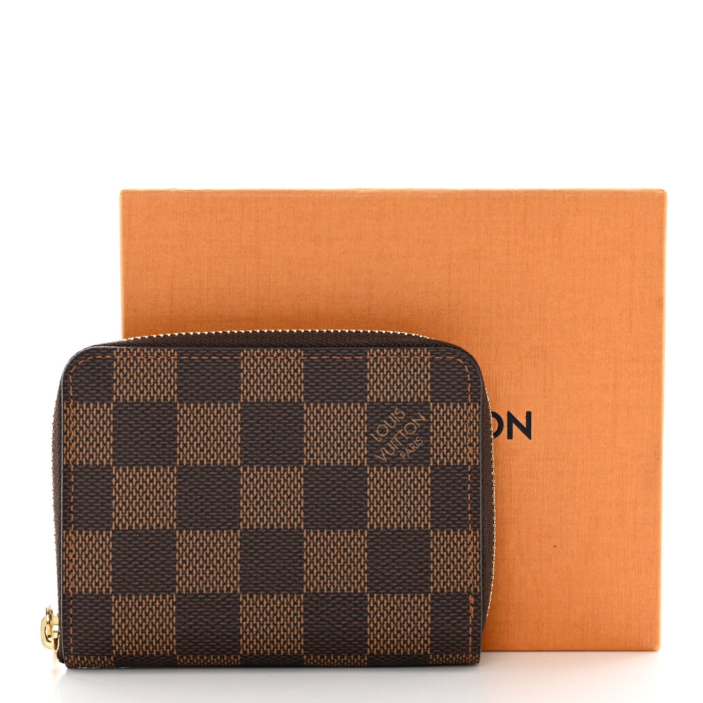 Damier Ebene Zippy Coin Purse