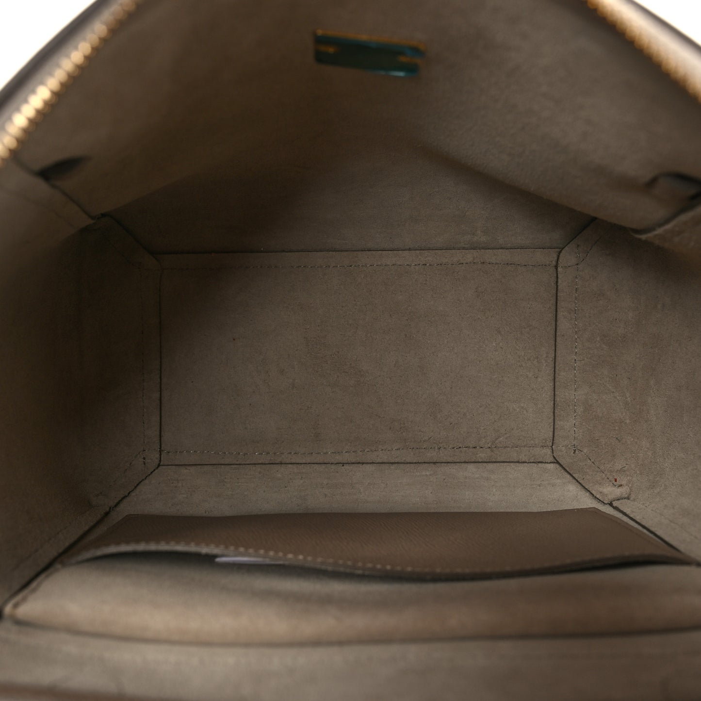 Grained Calfskin Micro Belt Bag Light Taupe