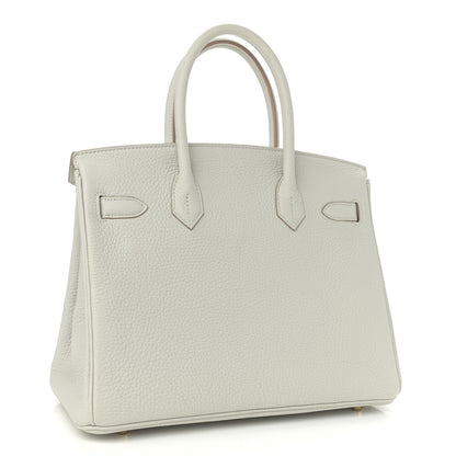 Hermes Togo Birkin 30 Gris Perle 3 of 11