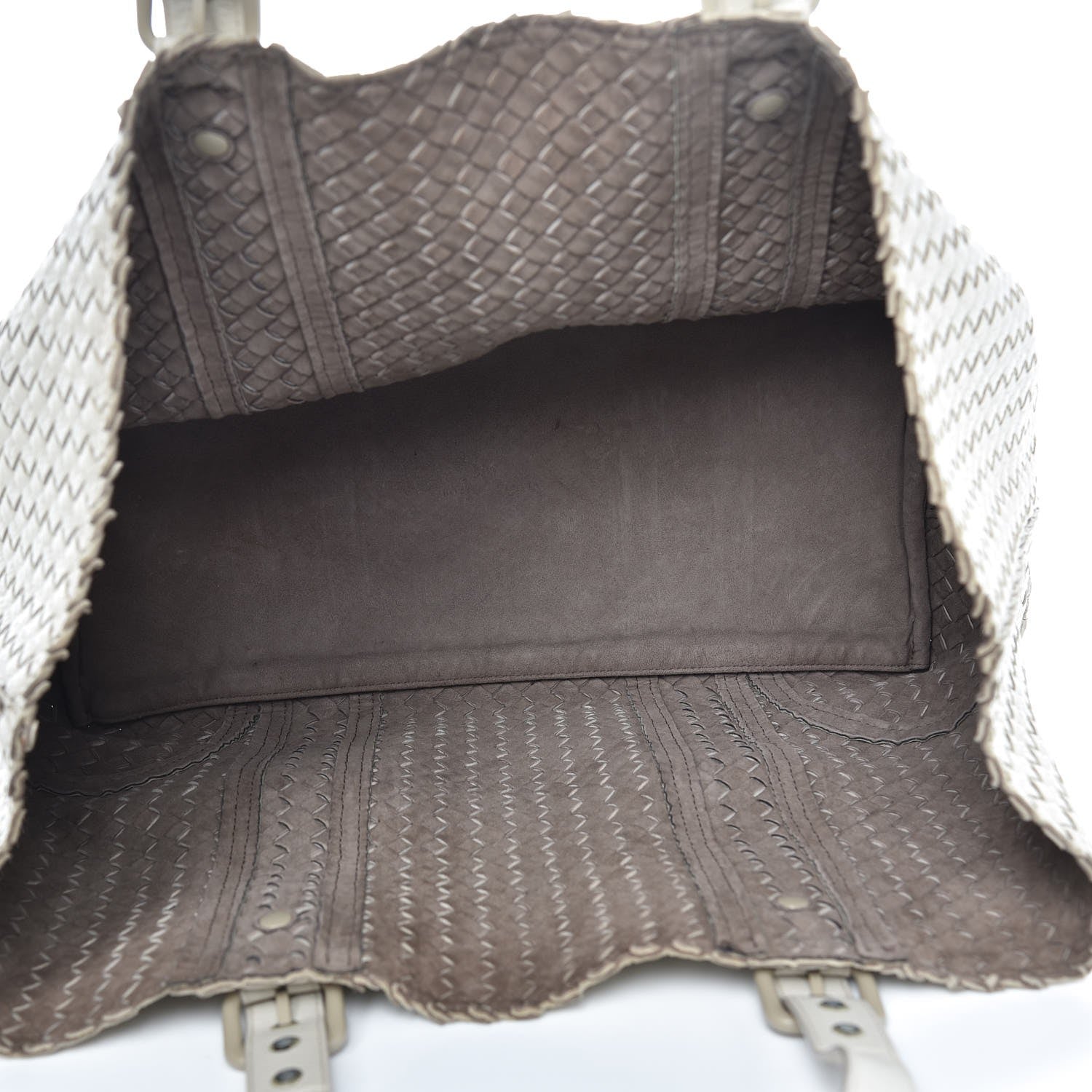 Bottega Veneta Chevre Intrecciato Buckle Tote Limo 5 of 12