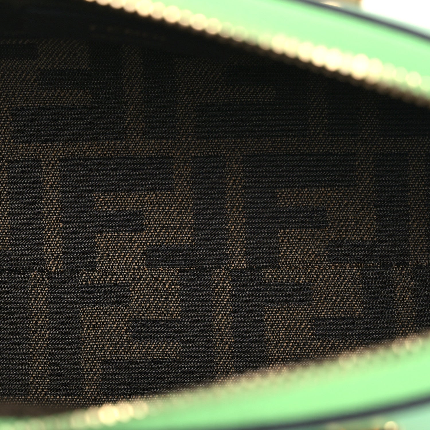 Fendi Vitello King Plexiglass Logo Embossed Mini By The Way Top Handle Boston Bag Edamame 5 of 12