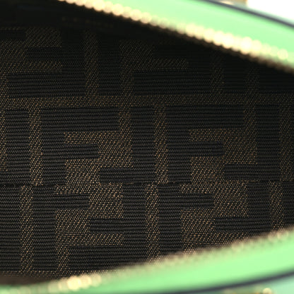 Fendi Vitello King Plexiglass Logo Embossed Mini By The Way Top Handle Boston Bag Edamame 5 of 12