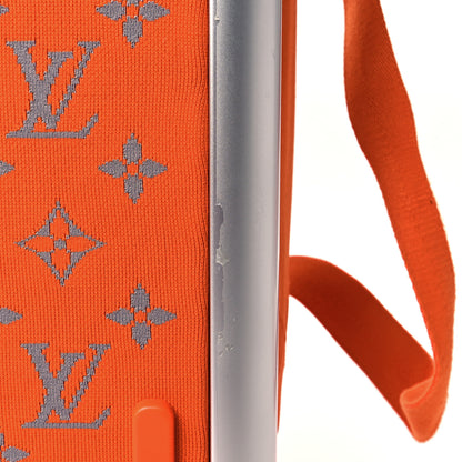 Louis Vuitton Knit Monogram Horizon Soft Duffle 55 Orange 15 of 15