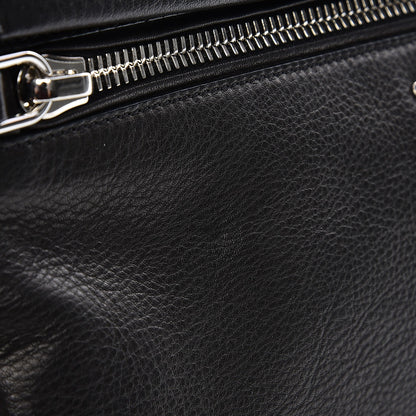 Givenchy Waxy Grained Calfskin Medium Pandora Pure Flap Bag Black 9 of 10