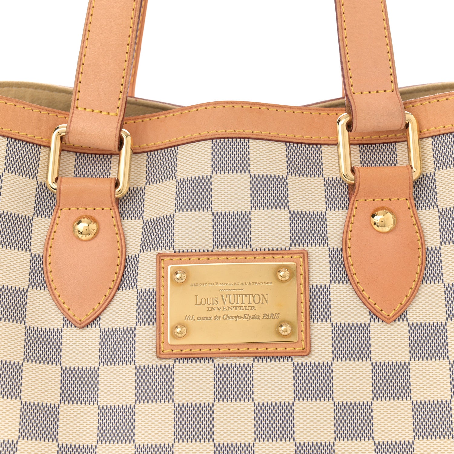 Louis Vuitton Damier Azur Hampstead PM 7 of 14
