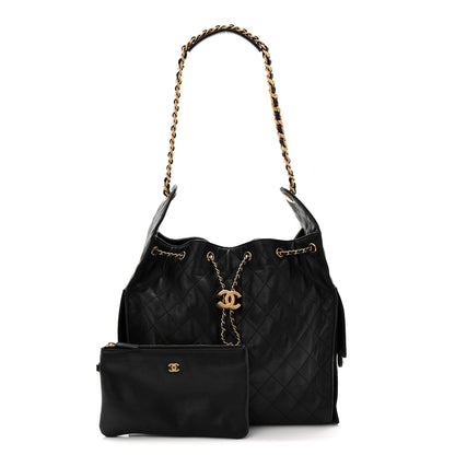 Chanel Caviar Quilted Medium Chanel 25 Handbag Black 3 of 11