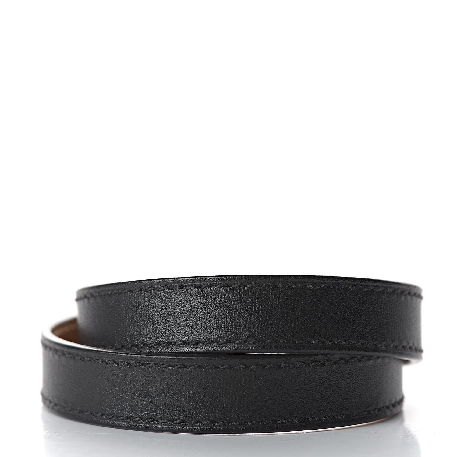 Hermes Chamonix Kelly Double Tour Bracelet M Black 3 of 7