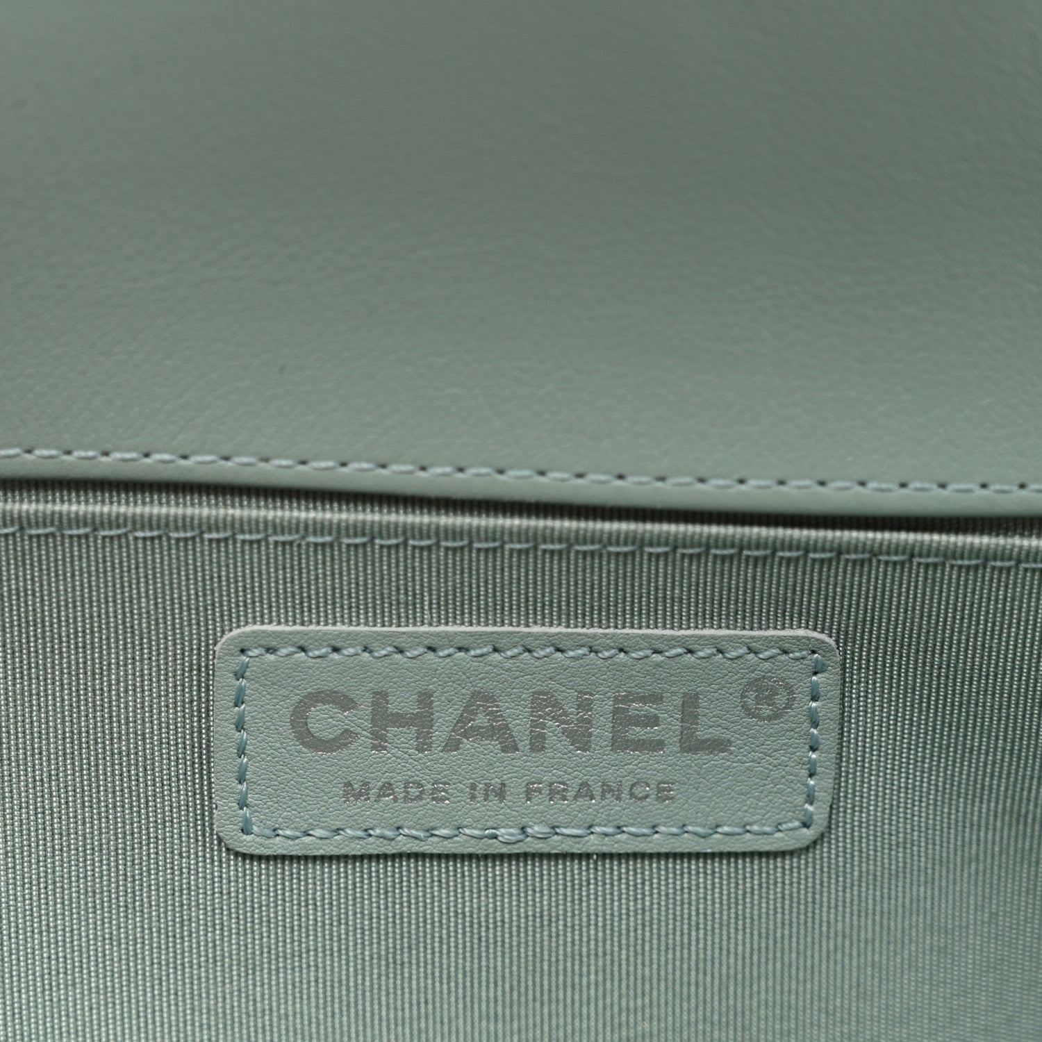 Chanel Lambskin Quilted Medium Boy Flap Light Blue 6 of 11
