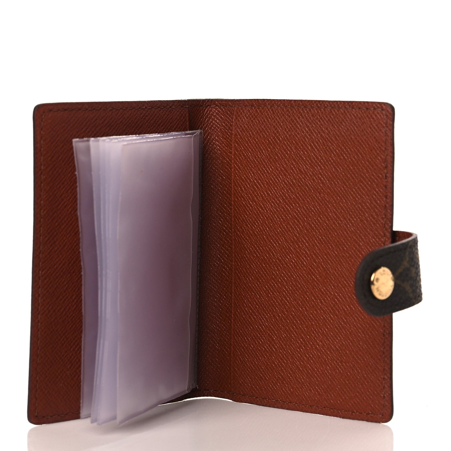 Monogram Credit Card Photo Holder Wallet