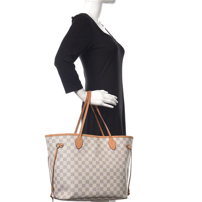 Louis Vuitton Damier Azur Neo Neverfull MM 2 of 14