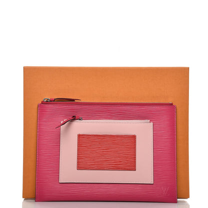 Louis Vuitton Epi Pochette Hot Pink 7 of 7