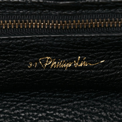 3.1 Phillip Lim Textured Calfskin Mini Pashli Satchel Black 7 of 10