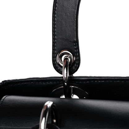 Christian Dior Lambskin Cannage Medium Lady Dior Black 13 of 14