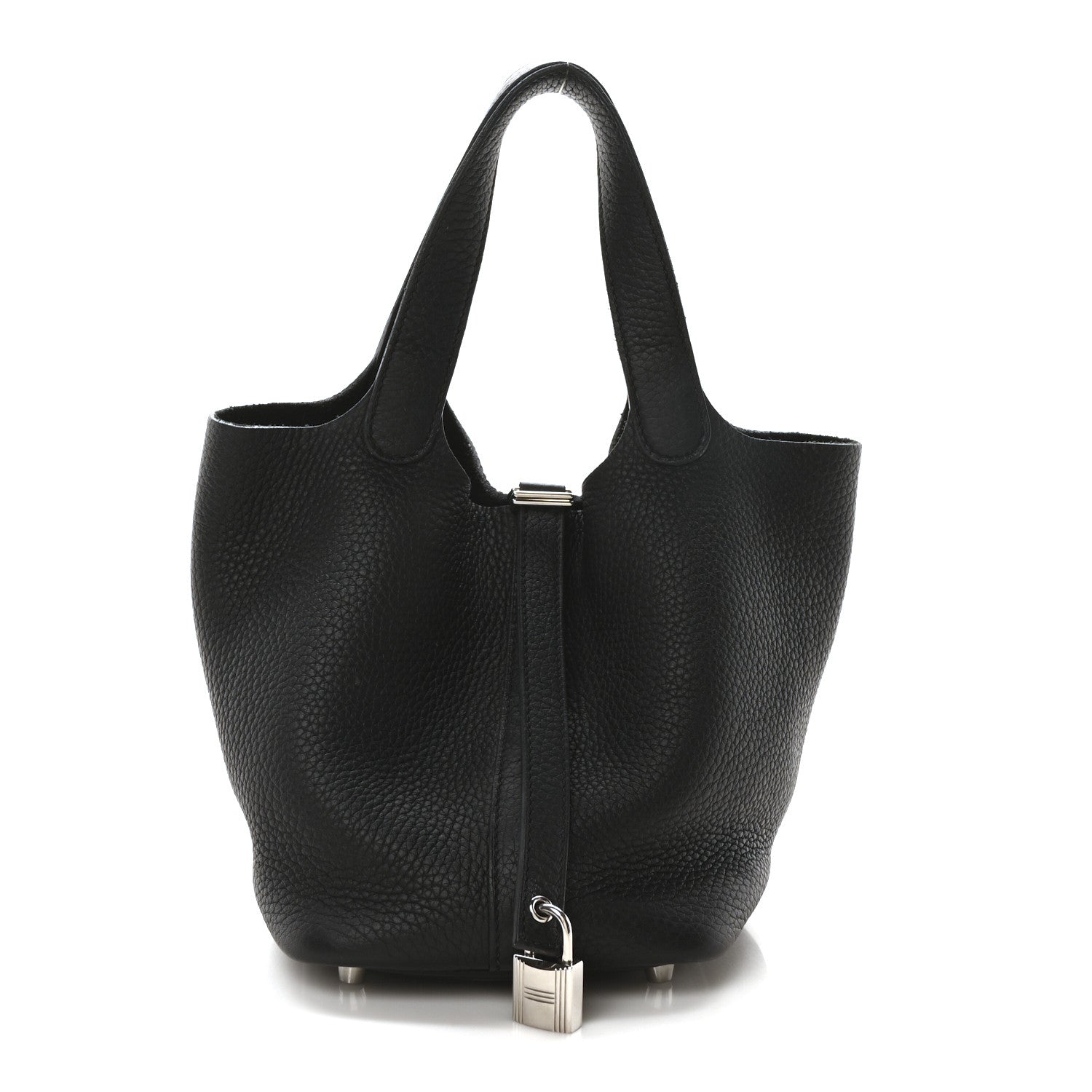 Hermes Taurillon Clemence Picotin Lock 18 PM Black 1 of 9