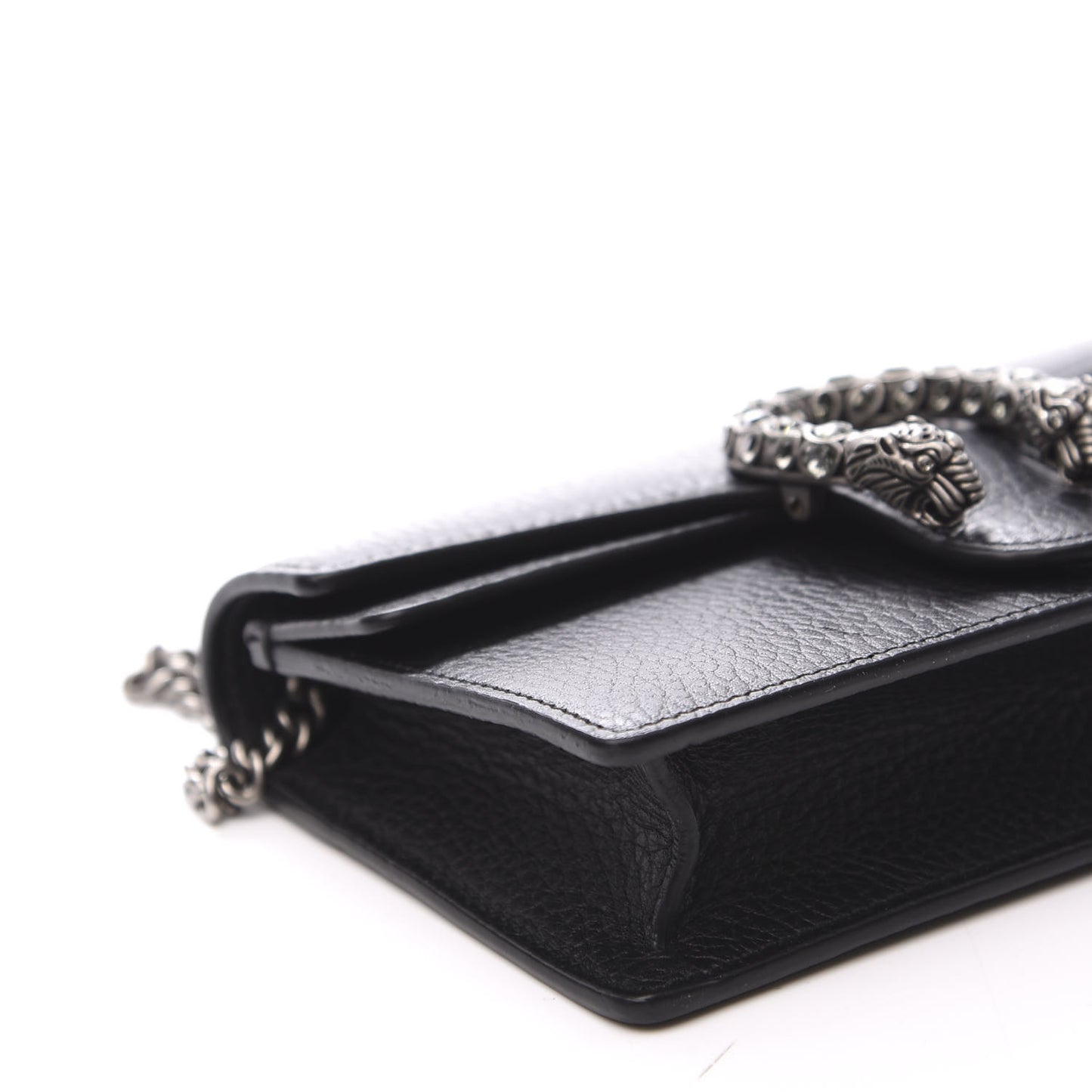 Calfskin Super Mini Dionysus Shoulder Bag Black