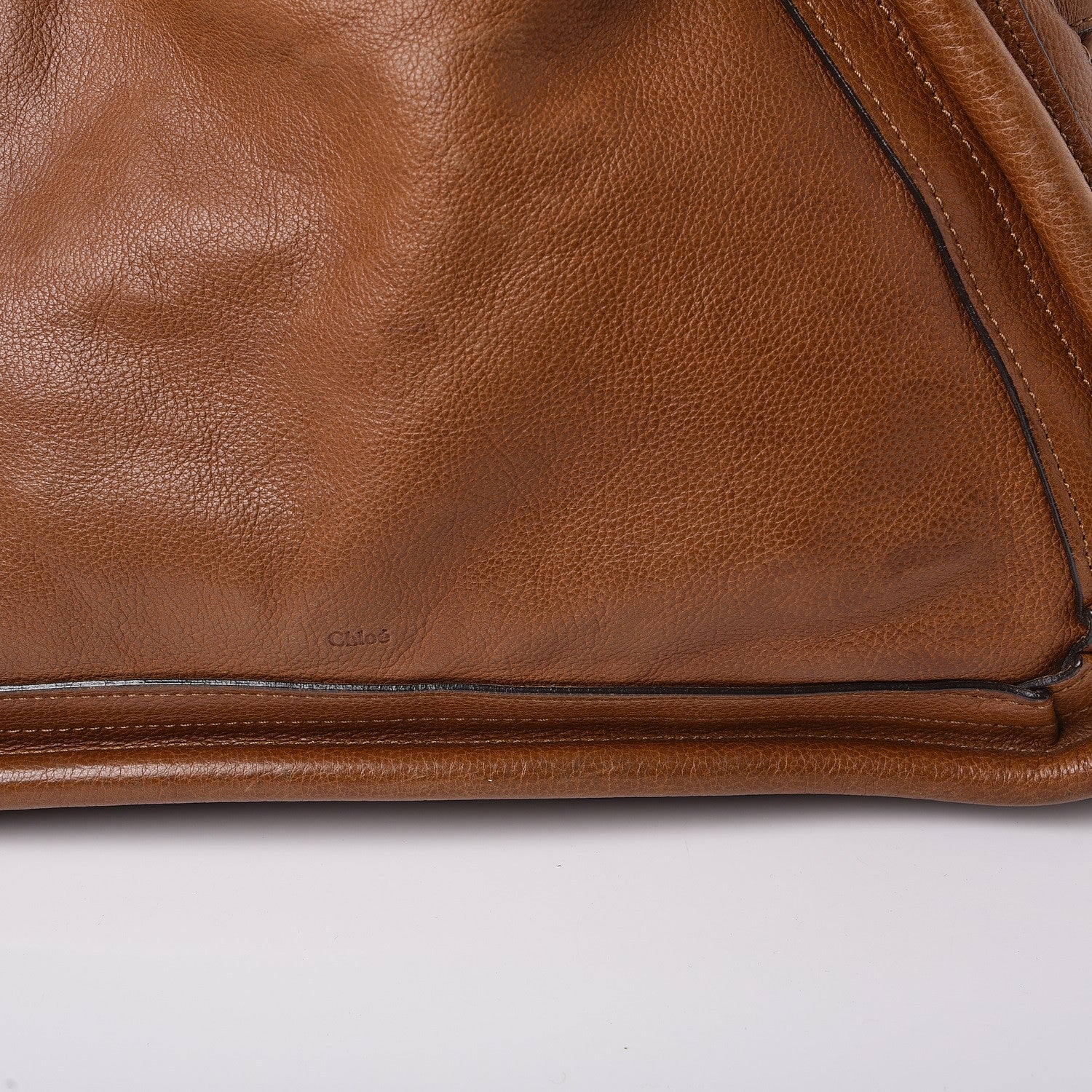 Chloe Calfskin Large Paraty Muscade 16 of 26