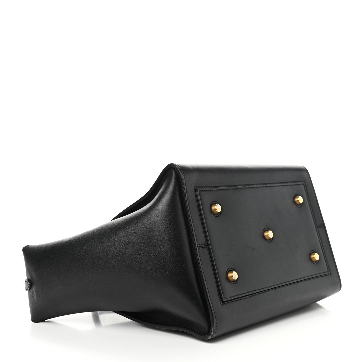 Celine Smooth Calfskin Small Tie Knot Tote Black 4 of 13