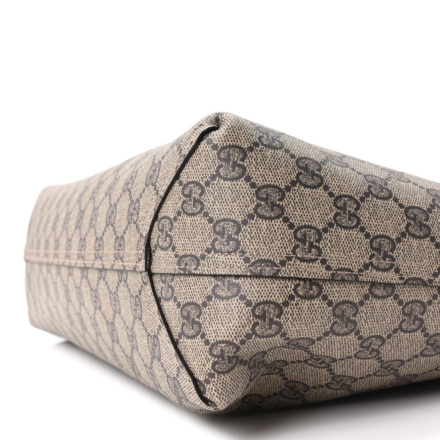 Gucci GG Supreme Monogram Medium Reversible Tote Beige Red 9 of 15