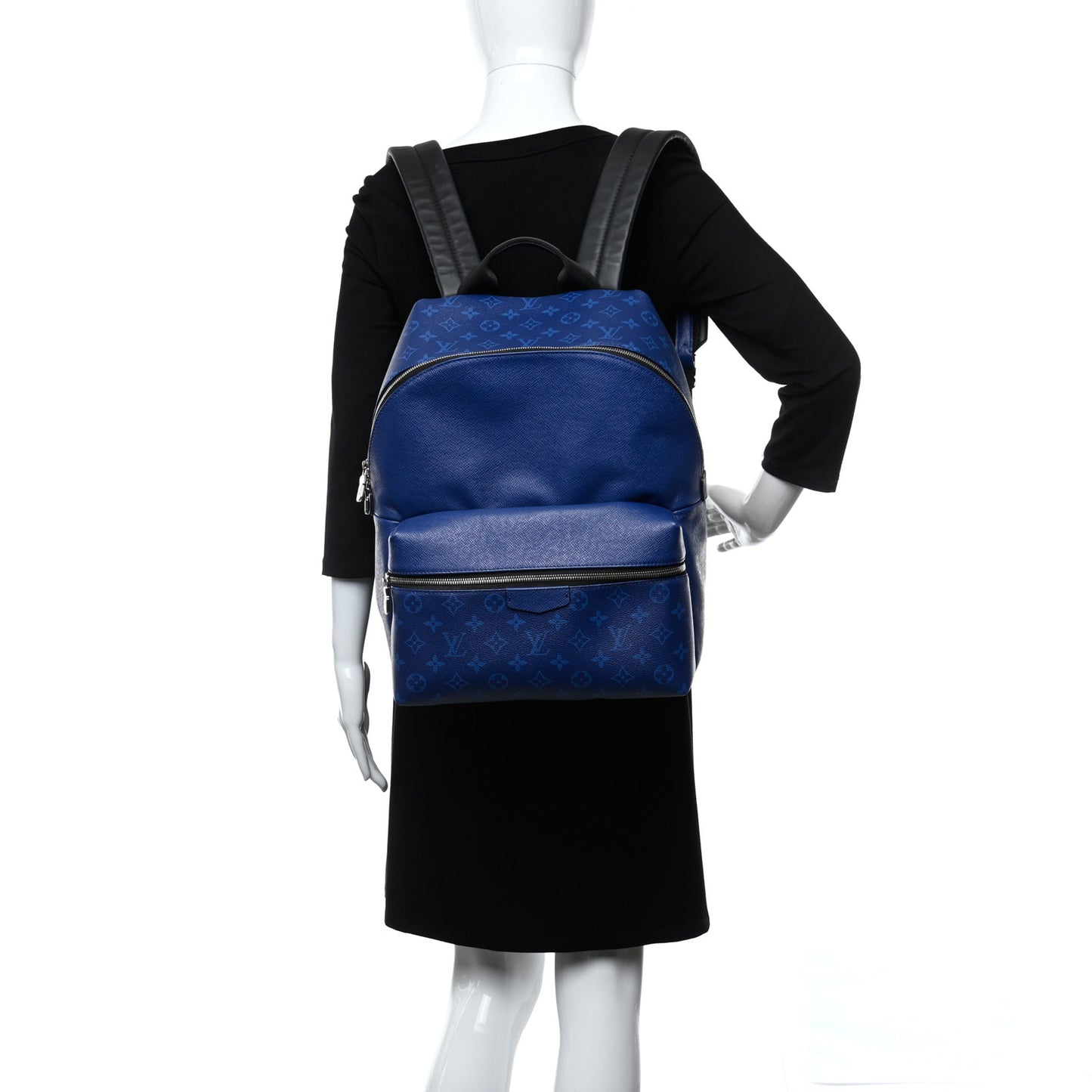 Taiga Monogram Discovery Backpack PM Cobalt