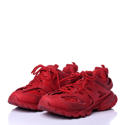 Balenciaga Mesh Nylon Mens Track Sneakers 43 Malboro Red 3 of 15