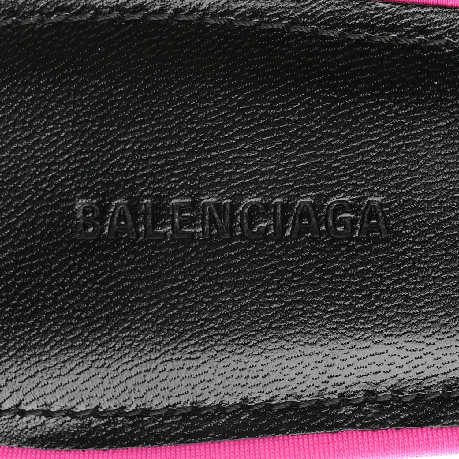 Balenciaga Nylon Pointed Toe Knife 40mm Mules 37 Rose Fuchsia 8 of 9