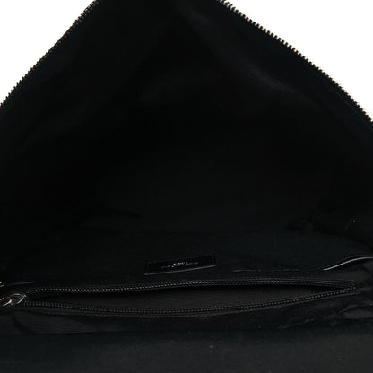 Saint Laurent Canvas Calfskin Sid Backpack Black 4 of 12