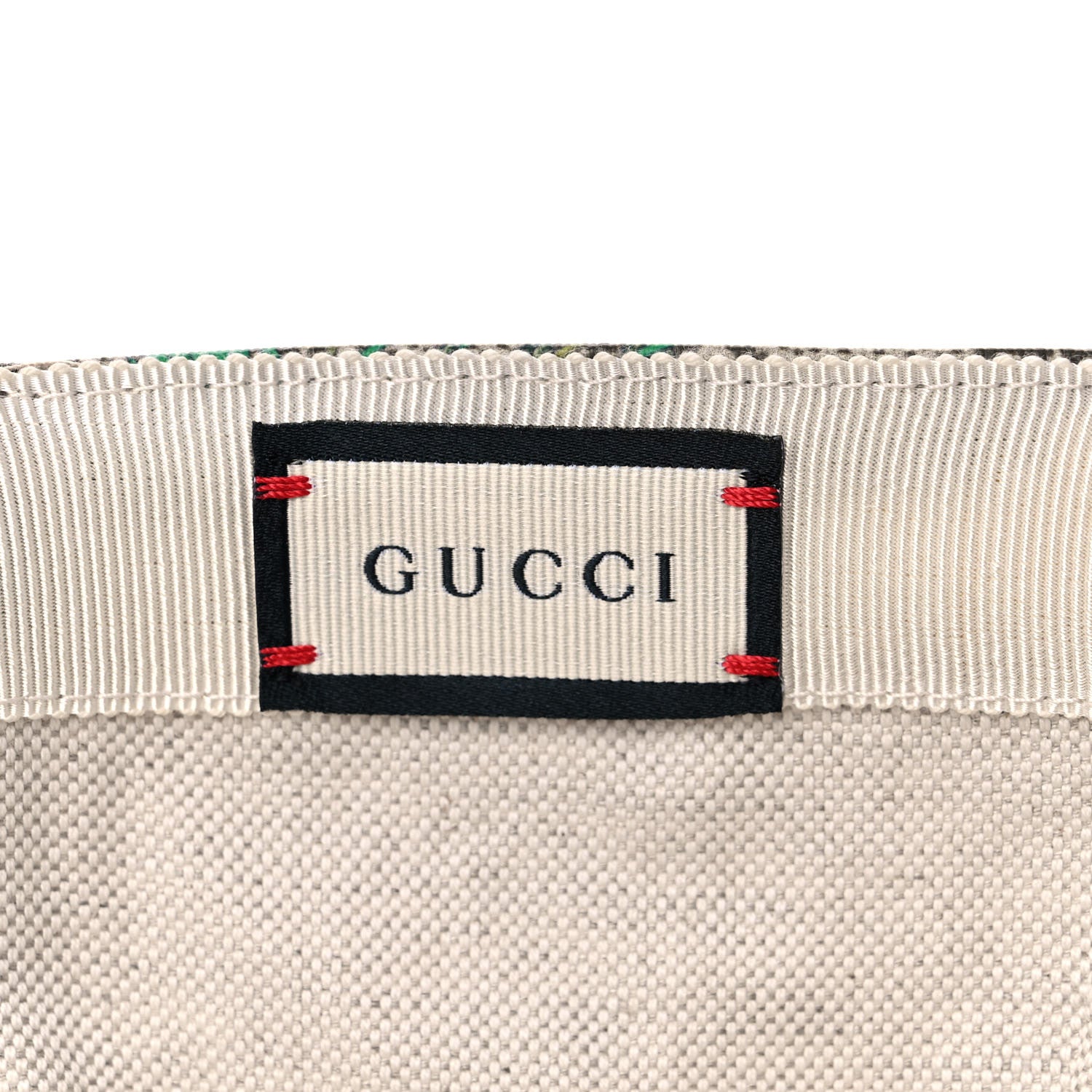 Gucci GG Supreme Flora Claudia Baseball Hat 59 XL Red 8 of 9