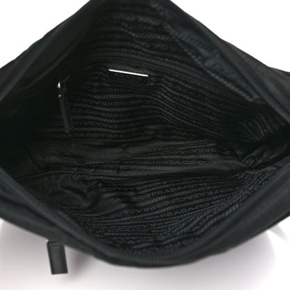 Prada Nylon Vela Messenger Bag Black 5 of 10