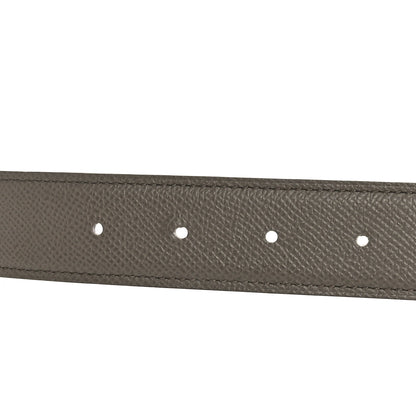 Hermes Epsom 32mm Belt Strap 100 40 Etain Craie 4 of 5