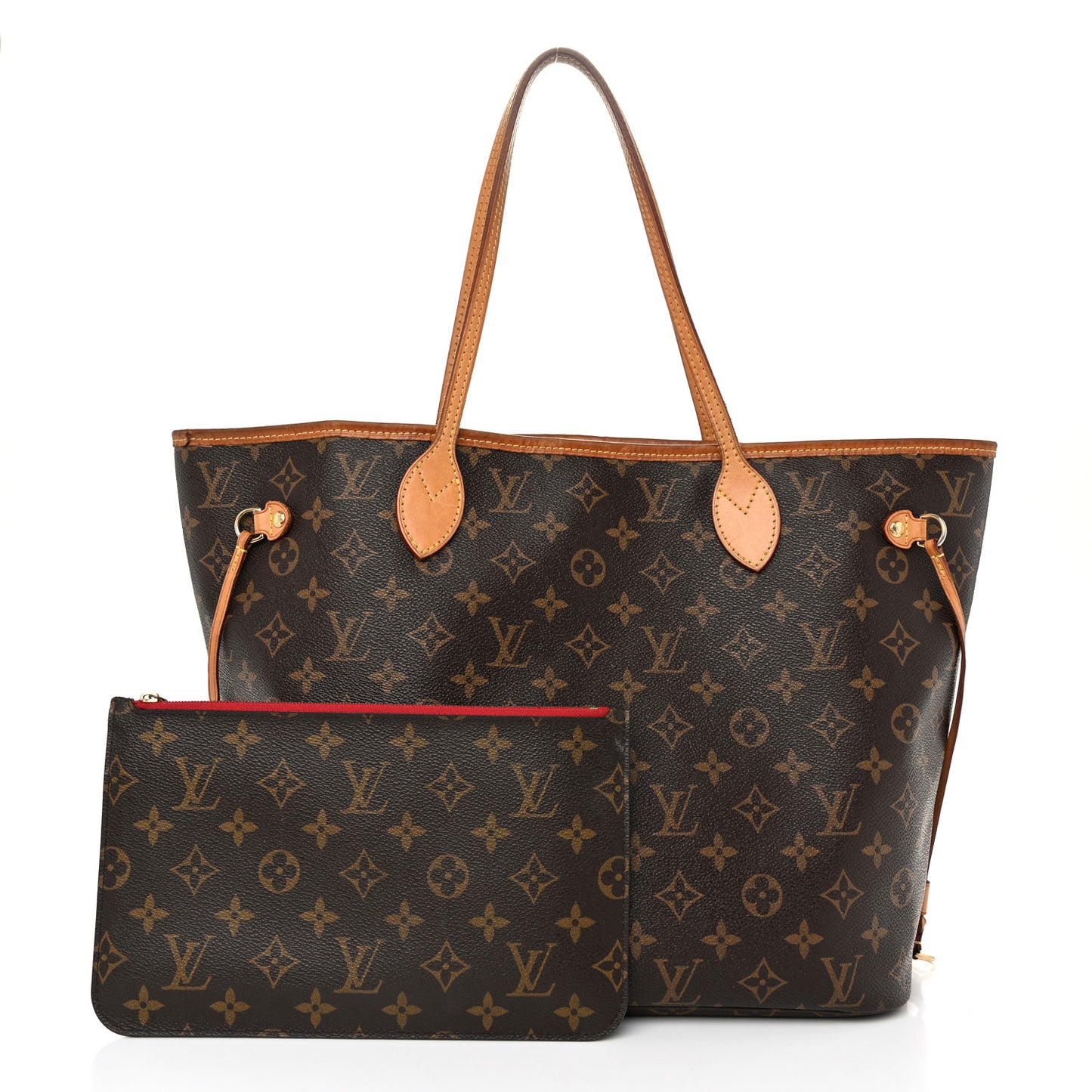 Monogram Neo Neverfull MM Cherry