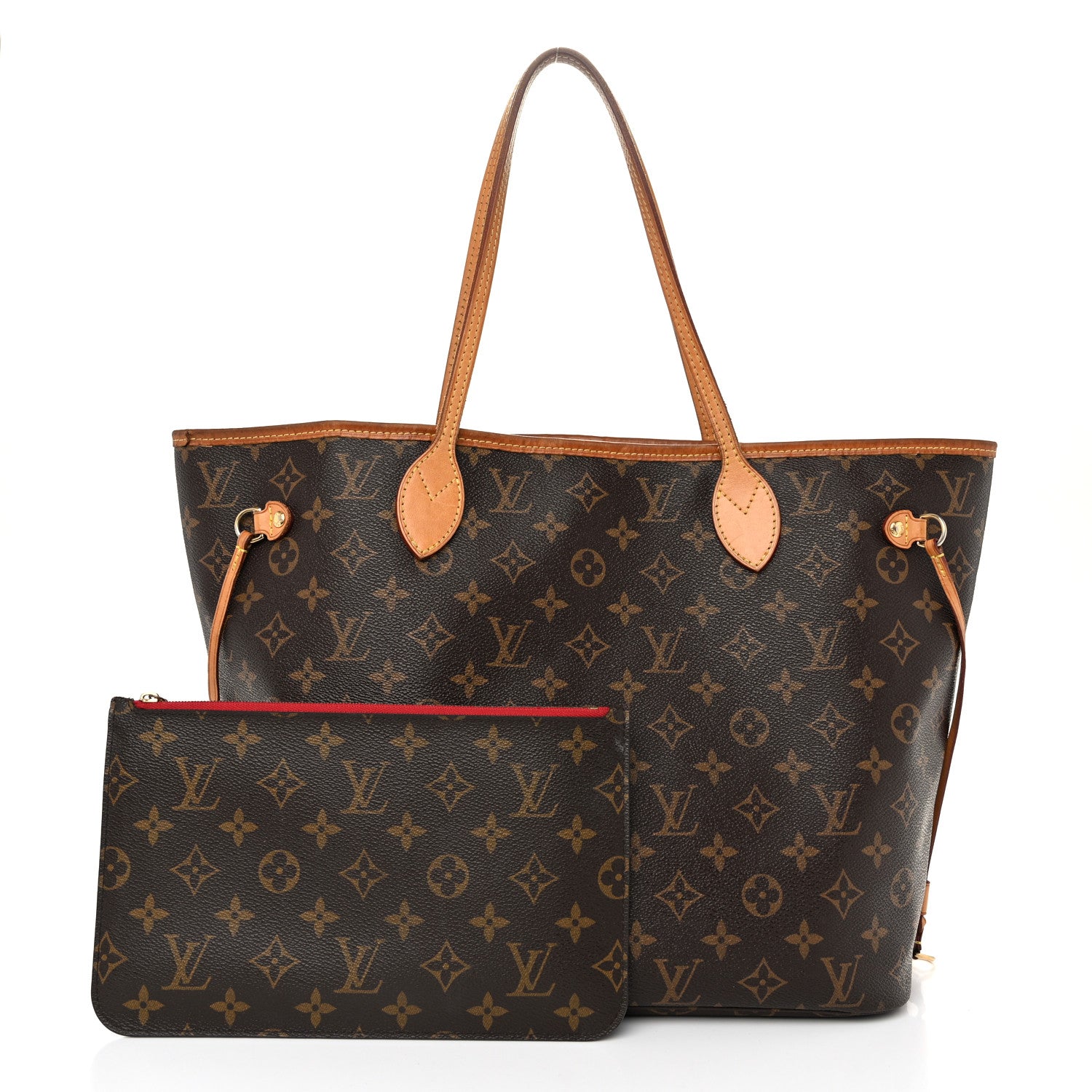 Louis Vuitton Monogram Neo Neverfull MM Cherry 3 of 14