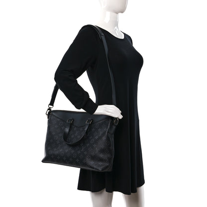 Louis Vuitton Monogram Eclipse Explorer Briefcase 2 of 8