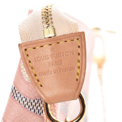 Louis Vuitton Damier Azur Tahitienne Mini Pochette Accessories 6 of 8