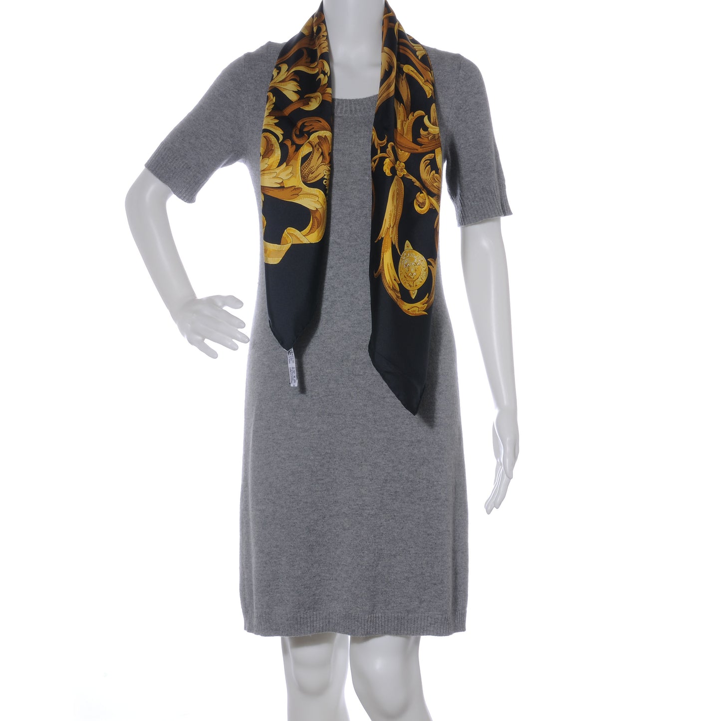 Silk Le Mors A La Conetable Scarf 90
