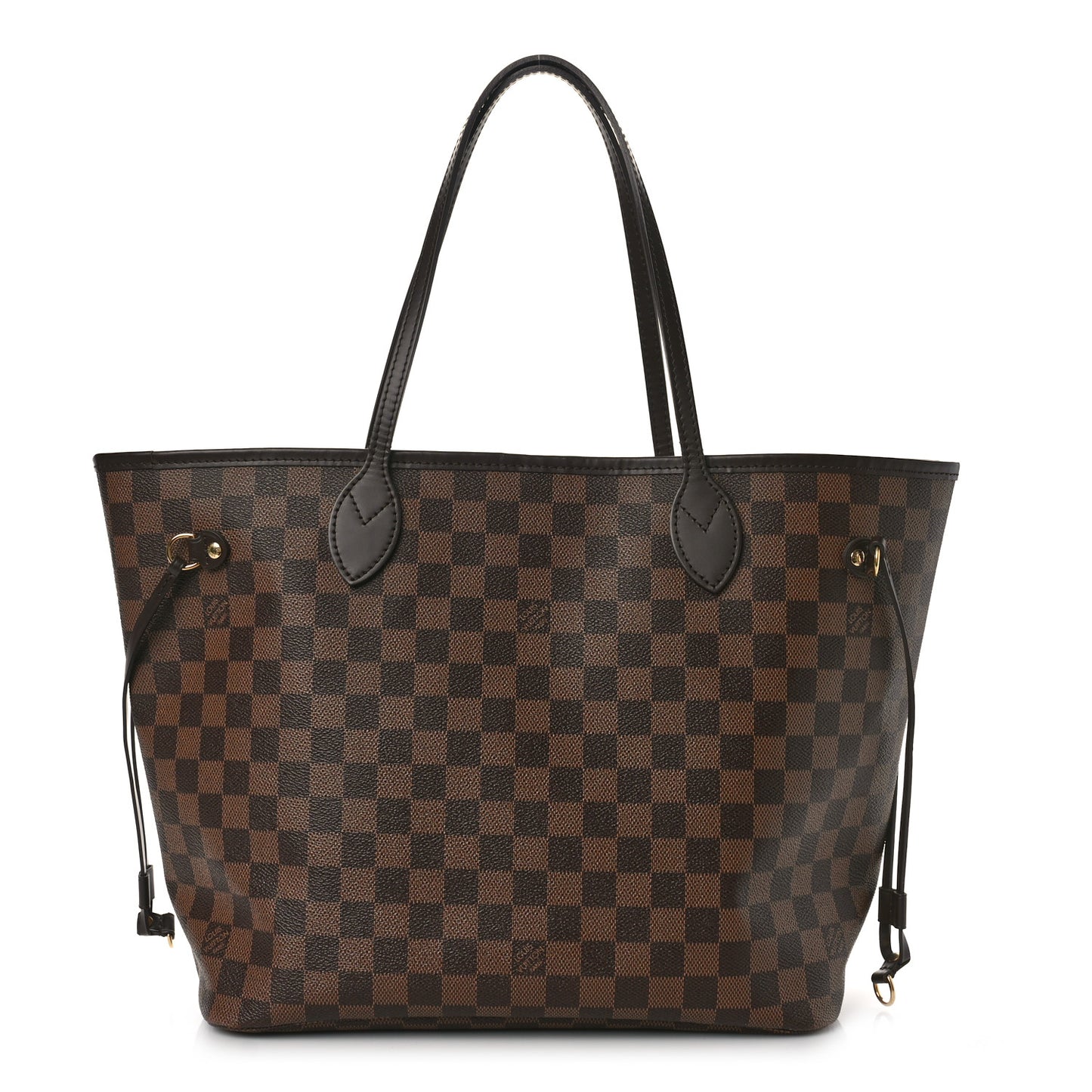 Damier Ebene Neo Neverfull MM Rose Ballerine