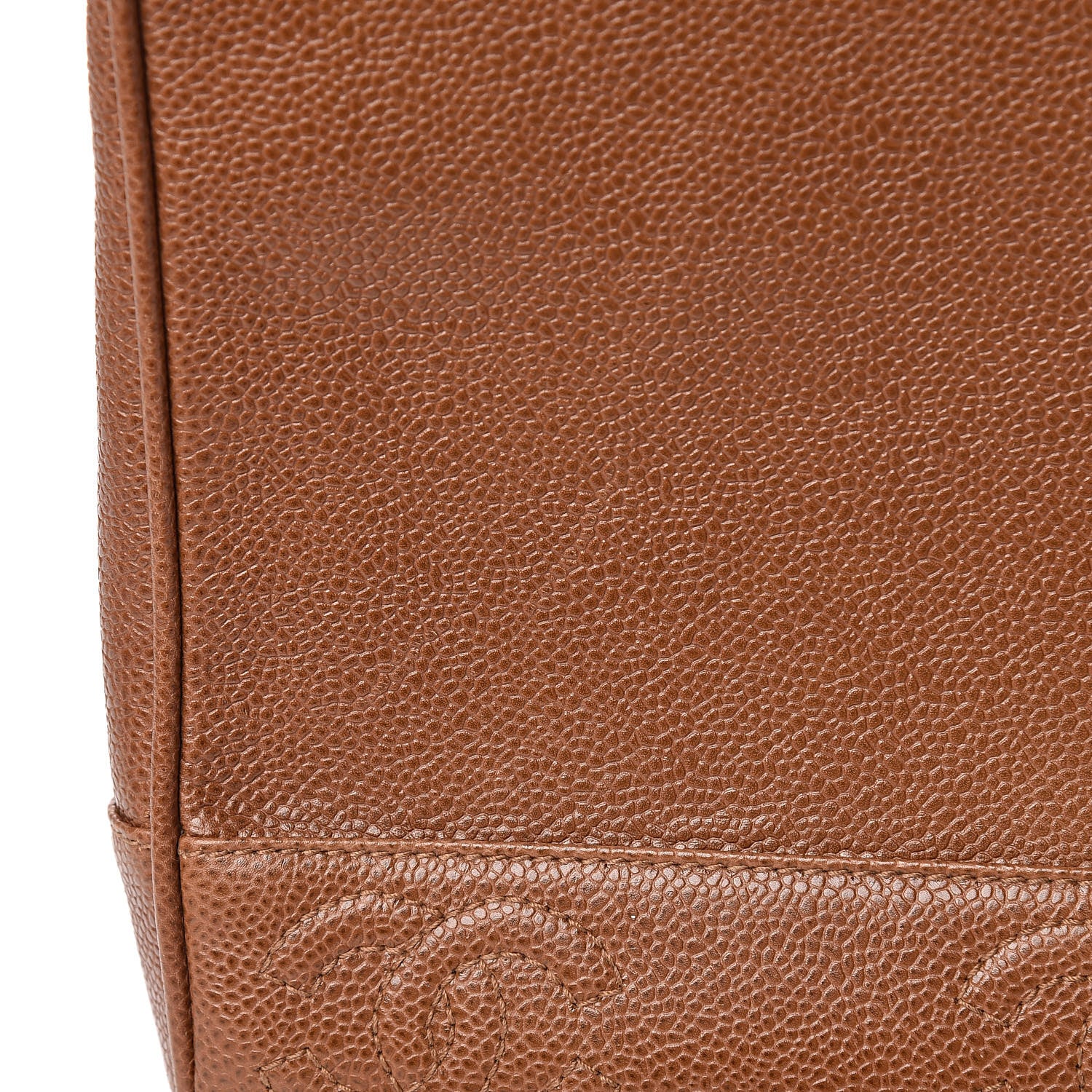 Chanel Caviar CC Shoulder Bag Brown 15 of 20