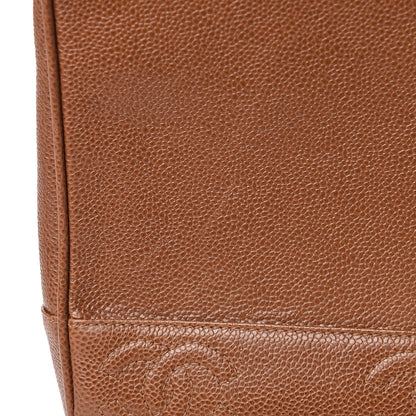 Chanel Caviar CC Shoulder Bag Brown 15 of 20