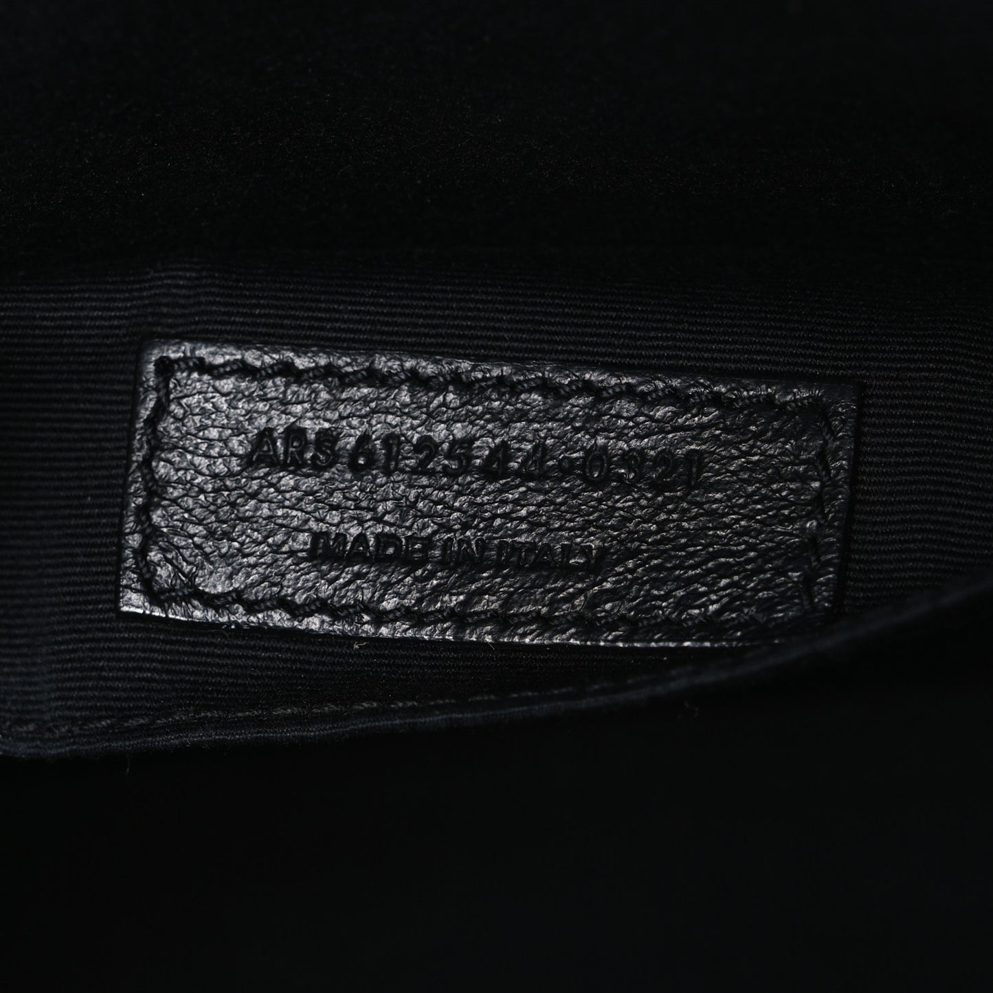 Calfskin Matelasse Monogram Lou Camera Bag Safran