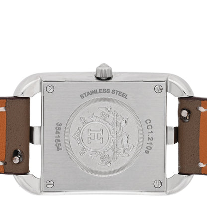 Hermes Stainless Steel Swift 23mm Cape Cod Quartz Watch Etoupe 4 of 5