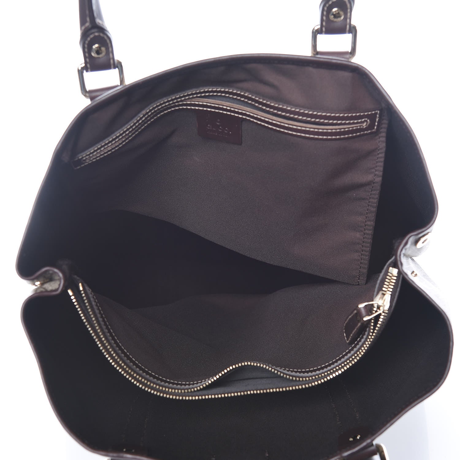 Gucci GG Plus Monogram Joy Vertical Tote Dark Brown 6 of 11