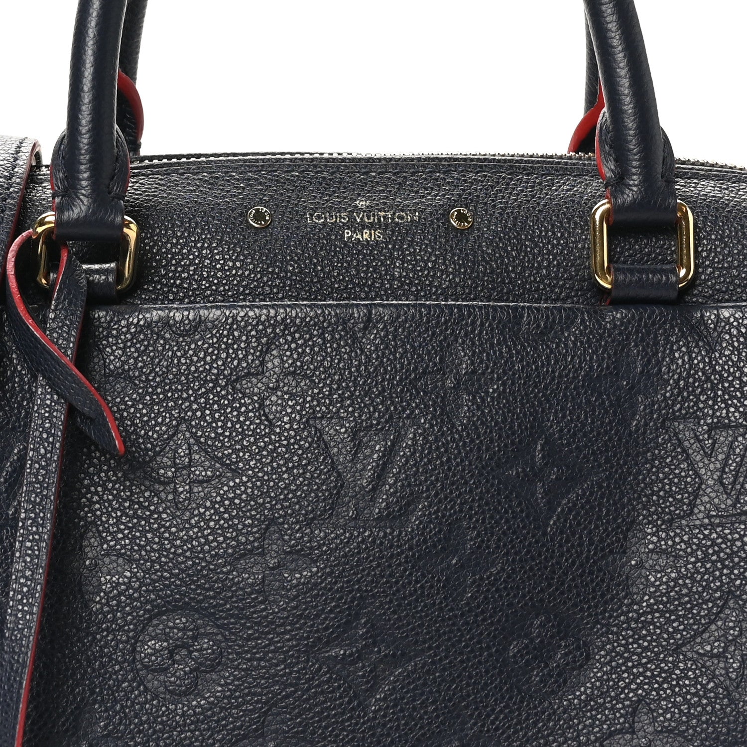 Louis Vuitton Empreinte Speedy Bandouliere 25 NM Marine Rouge 8 of 11