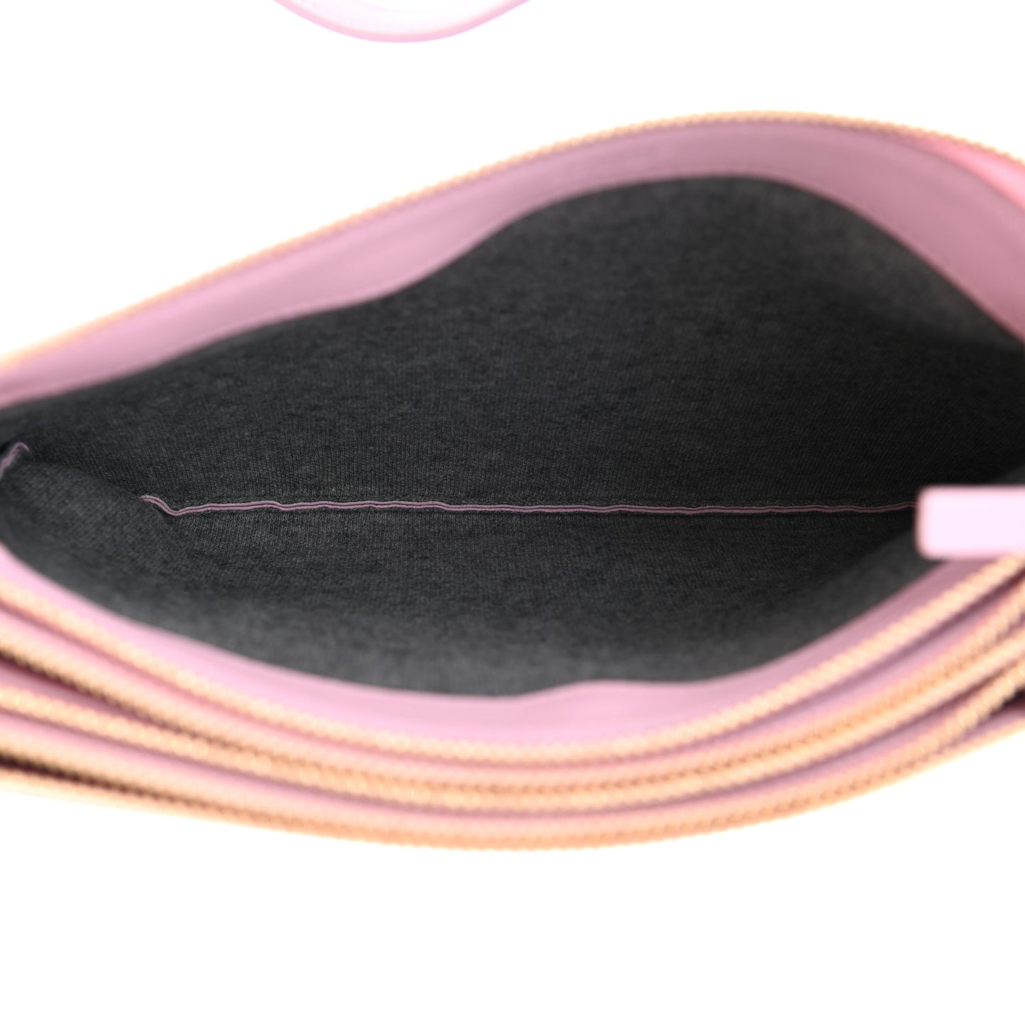 Lambskin Large Trio Crossbody Bag Pink