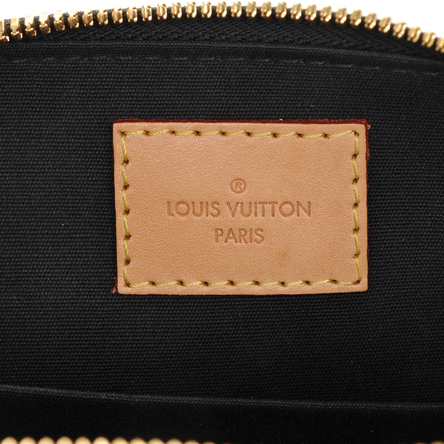 Louis Vuitton Vernis Alma BB Noir Magnetique 6 of 6
