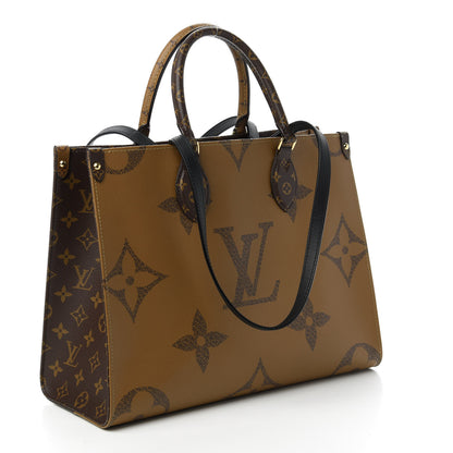 Louis Vuitton Reverse Monogram Giant Onthego MM 3 of 10
